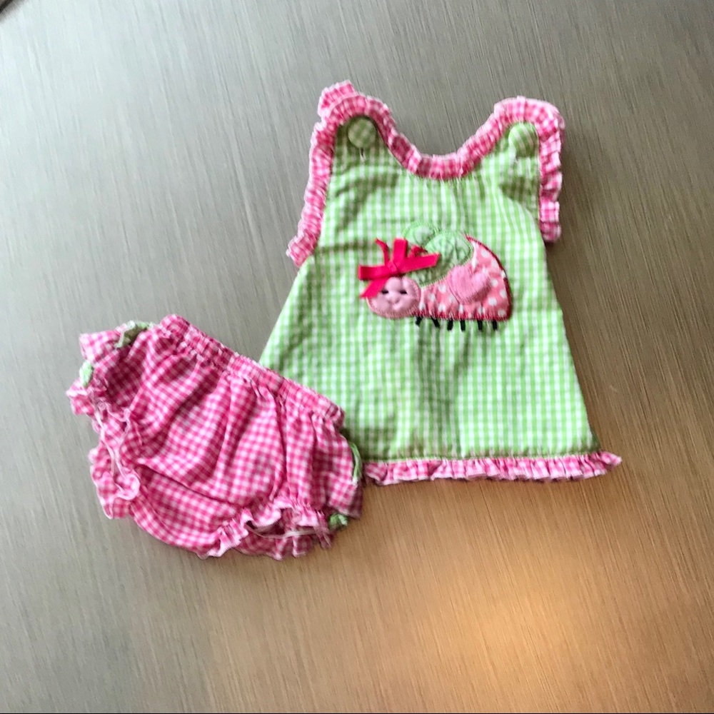 Mud Pie Ladybug Outfit